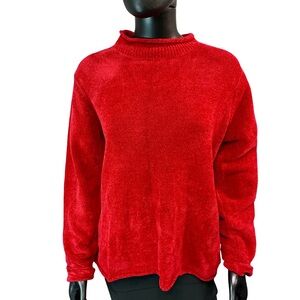 Charter Club Vibrant Red Turtleneck Sweater